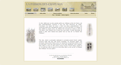 Desktop Screenshot of passionchateaux.com